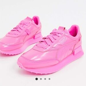 Puma Hot Pink Athletic Shoes